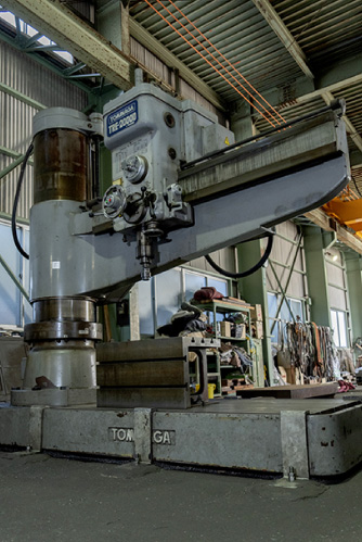 ラジアルボール盤